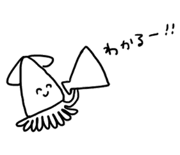 WAKU-WAKU IKA-kun Stickers sticker #12874373