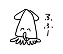 WAKU-WAKU IKA-kun Stickers sticker #12874375