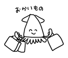 WAKU-WAKU IKA-kun Stickers sticker #12874377