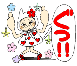 Castor bean-chan 59 cat ed. sticker #12874440