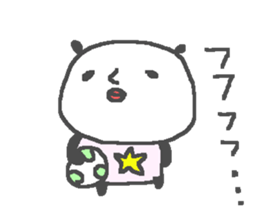 futsal panda stickers! sticker #12874489