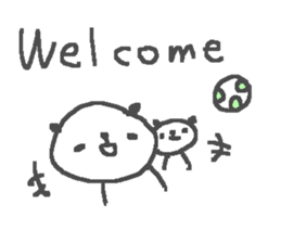 futsal panda stickers! sticker #12874493