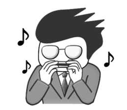 Annoying office worker 1 sticker #12875092