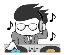 Annoying office worker 1 sticker #12875093