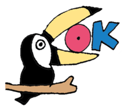 Various birds sticker #12875113