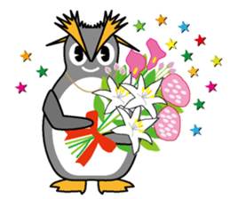 Days of penguins sticker #12875404