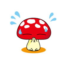 poisonous toadstools sticker #12875505