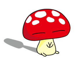 poisonous toadstools sticker #12875506