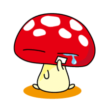 poisonous toadstools sticker #12875507