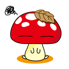 poisonous toadstools sticker #12875509