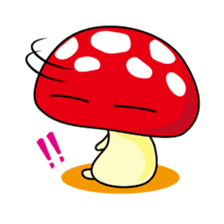 poisonous toadstools sticker #12875515