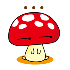 poisonous toadstools sticker #12875516