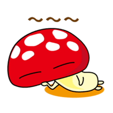 poisonous toadstools sticker #12875517