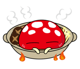 poisonous toadstools sticker #12875527