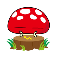 poisonous toadstools sticker #12875529