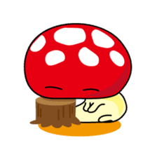 poisonous toadstools sticker #12875533