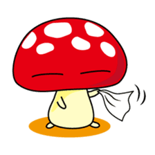 poisonous toadstools sticker #12875541