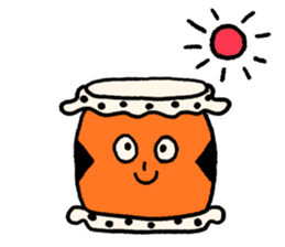DONCHAN Taiko(japanese drum) sticker #12876166