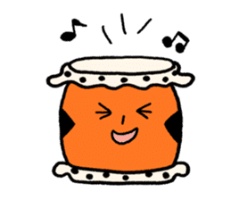 DONCHAN Taiko(japanese drum) sticker #12876169