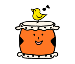 DONCHAN Taiko(japanese drum) sticker #12876174