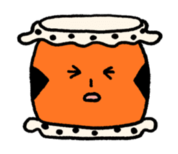 DONCHAN Taiko(japanese drum) sticker #12876181