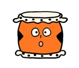 DONCHAN Taiko(japanese drum) sticker #12876188