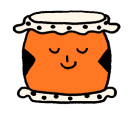 DONCHAN Taiko(japanese drum) sticker #12876190