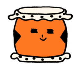 DONCHAN Taiko(japanese drum) sticker #12876194