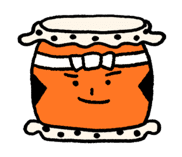 DONCHAN Taiko(japanese drum) sticker #12876199