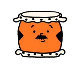 DONCHAN Taiko(japanese drum) sticker #12876200