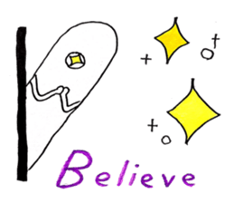 hitotsumekun sticker #12877121