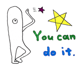 hitotsumekun sticker #12877145