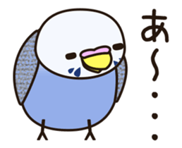 budgerigar ![Ver5](move/response No.1) sticker #12877430