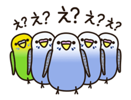 budgerigar ![Ver5](move/response No.1) sticker #12877441