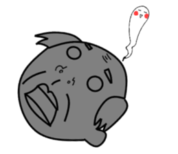 single-word old man sticker #12877624