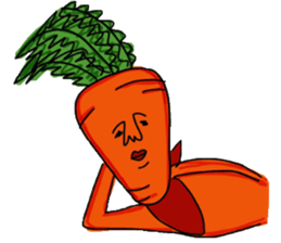 carrot John sticker #12877694