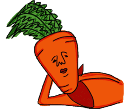 carrot John sticker #12877694