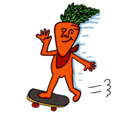 carrot John sticker #12877716