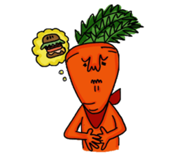 carrot John sticker #12877724