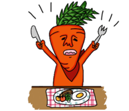 carrot John sticker #12877728