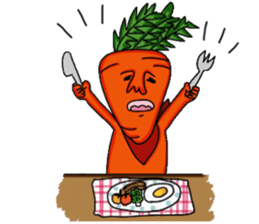 carrot John sticker #12877728