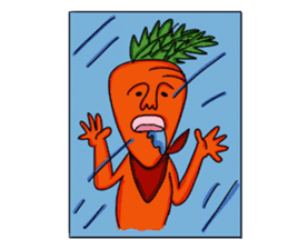 carrot John sticker #12877733