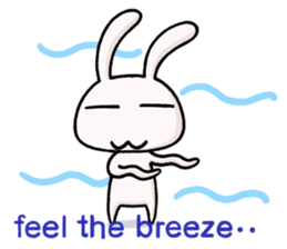 bird! plane! no, It's SuperRabbit! sticker #12878214