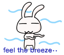 bird! plane! no, It's SuperRabbit! sticker #12878214