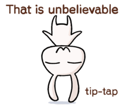 bird! plane! no, It's SuperRabbit! sticker #12878215