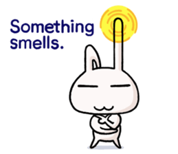 bird! plane! no, It's SuperRabbit! sticker #12878216