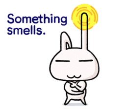 bird! plane! no, It's SuperRabbit! sticker #12878216