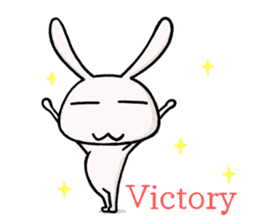 bird! plane! no, It's SuperRabbit! sticker #12878222