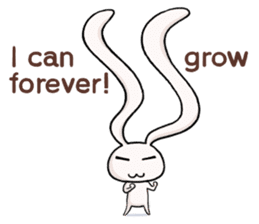 bird! plane! no, It's SuperRabbit! sticker #12878226