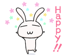 bird! plane! no, It's SuperRabbit! sticker #12878230